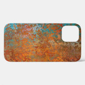 Achtergrondtextuur roest oud bruin Case-Mate iPhone case (Achterkant (horizontaal))