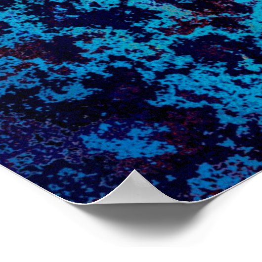 Achtergrondtextuur roest oud bruin poster (Hoek)