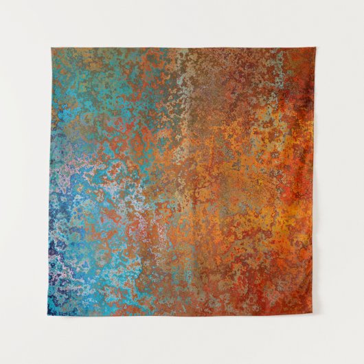 Achtergrondtextuur roest oud bruin wandkleed (Voorkant)