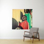 Achtergrondtextuur van antiek steenachtergrond wandkleed (In Situ (horizontaal))