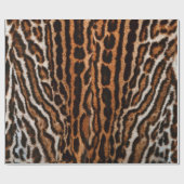achtergrondtextuur van leopard-vacht cadeaupapier (Vlak)