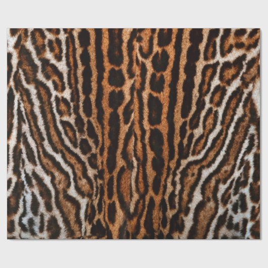 achtergrondtextuur van leopard-vacht cadeaupapier (Vlak)