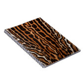 achtergrondtextuur van leopard-vacht notitieboek (Rechterzijde)