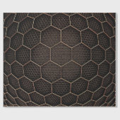 Achtergrondtextuurhexagonraster d cadeaupapier (Vlak)