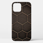 Achtergrondtextuurhexagonraster d Case-Mate iPhone case (Achterkant)