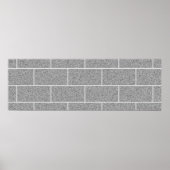 Achtergrondtextuursteen banner poster (Voorkant)