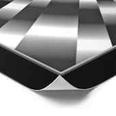 Achtergrondtunneloptische illusie poster (Hoek)