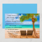 Achtergronduitnodiging voor elke band kaart (Voorkant / Achterkant)