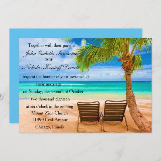 Achtergronduitnodiging voor elke band kaart (Voorkant / Achterkant)