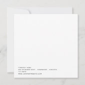 Achtergronduitnodiging voor Logo op familiedag van Kaart (Achterkant)