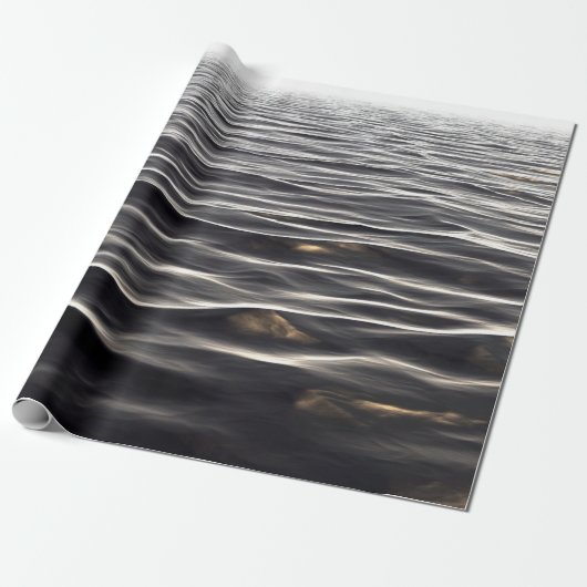 Achtergrondwater van de textuur van de banner cadeaupapier (Uitgerold)
