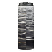 Achtergrondwater van de textuur van de banner thermosbeker (Achterkant)