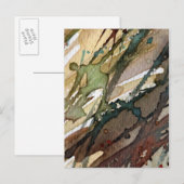 achtergrondwaterverf 2 briefkaart (Voorkant / Achterkant)