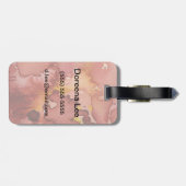 achtergrondwaterverf 3 bagagelabel (Achterkant horizontaal)