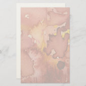 achtergrondwaterverf 3 briefpapier (Voorkant / Achterkant)