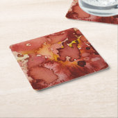 achtergrondwaterverf 3 kartonnen onderzetters (Schuin)