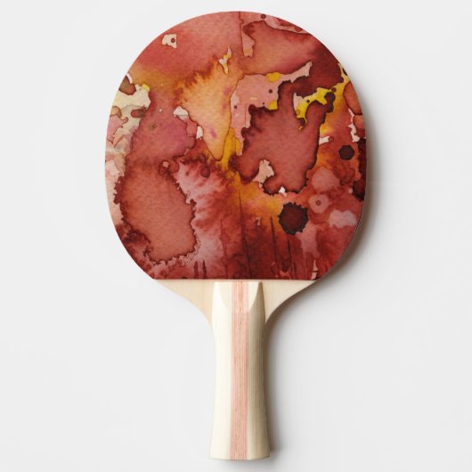 achtergrondwaterverf 3 tafeltennisbatje (Voorkant)