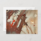 achtergrondwaterverf 5 briefkaart (Voorkant / Achterkant)