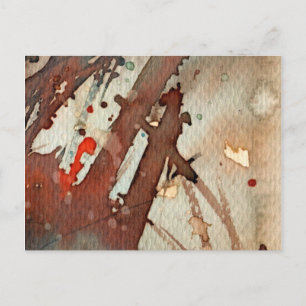 achtergrondwaterverf 5 briefkaart