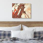 achtergrondwaterverf 5 canvas afdruk (Insitu (Slaapkamer))