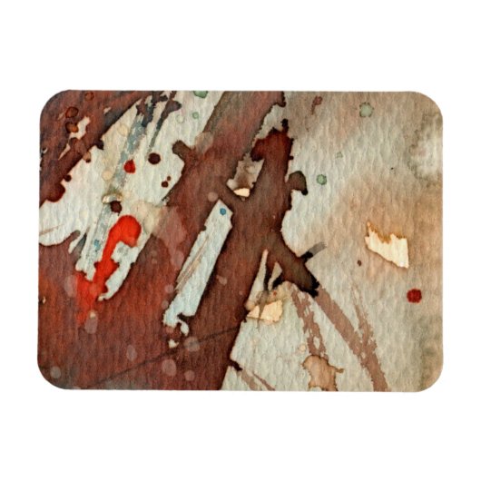 achtergrondwaterverf 5 magneet (Horizontaal)