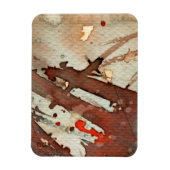 achtergrondwaterverf 5 magneet (Verticaal)