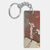 achtergrondwaterverf 5 sleutelhanger (Voorkant Links)