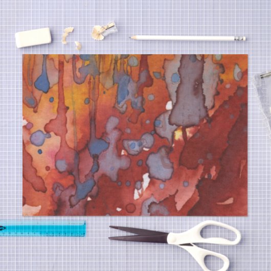 achtergrondwaterverf 7 tissuepapier (Craft)