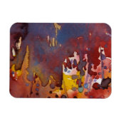 achtergrondwaterverf 8 magneet (Horizontaal)