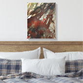 achtergrondwaterverf canvas afdruk (Insitu (Slaapkamer))