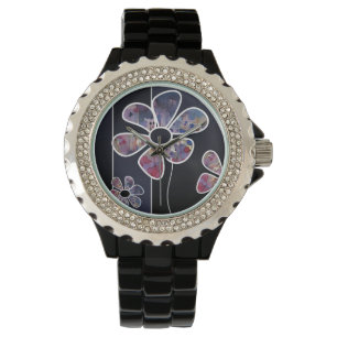 achtergrondwaterverf horloge