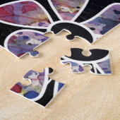 achtergrondwaterverf legpuzzel (Zijkant)