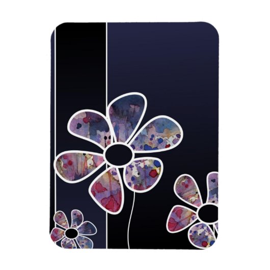 achtergrondwaterverf magneet (Verticaal)