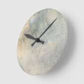 achtergrondwaterverf ronde klok (Hoek)