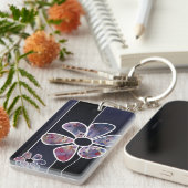 achtergrondwaterverf sleutelhanger (Voorkant Rechts)