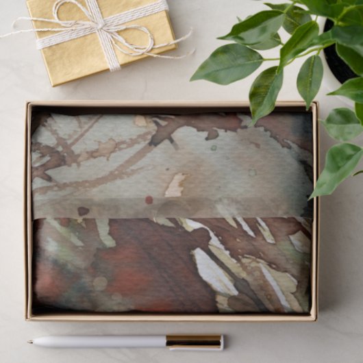 achtergrondwaterverf tissuepapier (Geschenk)