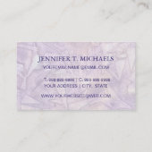 achtergrondwaterverf visitekaartje (Achterkant)