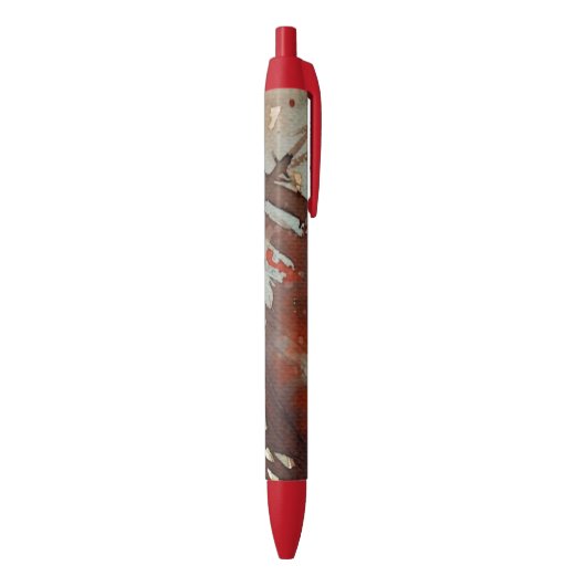 achtergrondwaterverf zwarte inkt pen (Achterkant (Verticaal))