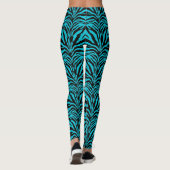 achtergrondzebrastripes leggings (Achterkant)