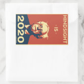ACHTERGRONDZICHT IS 2020 RECHTHOEKIGE STICKER (Tas)