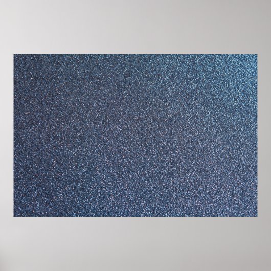 Achtergrondzilverglitter Poster (Voorkant)