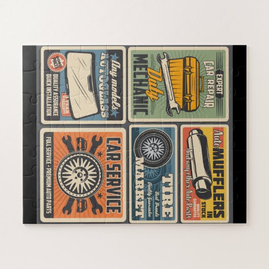 achterhaald legpuzzel (Horizontaal)