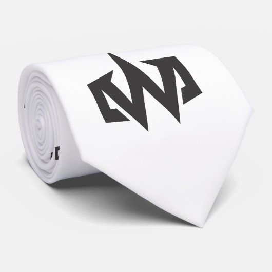 achterhamer stropdas (Opgerold)