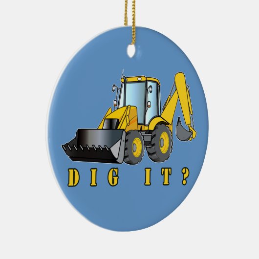 Achterhoes: Dig het? Keramisch Ornament (Rechts)