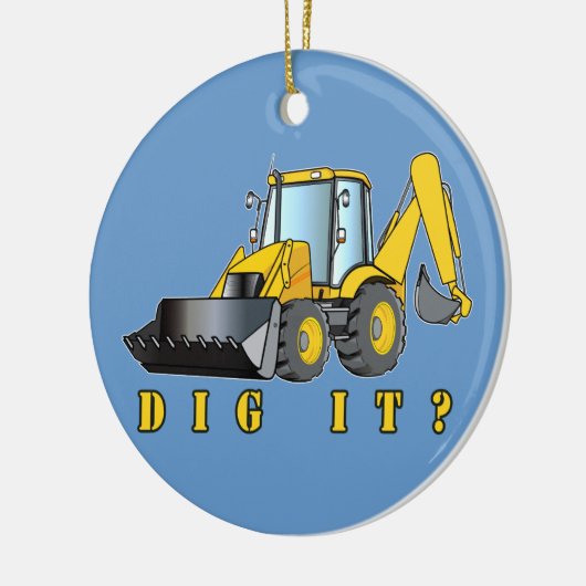 Achterhoes: Dig het? Keramisch Ornament (Links)