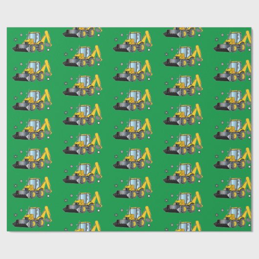 Achterhoes in sneeuwpakpapier cadeaupapier (Vlak)