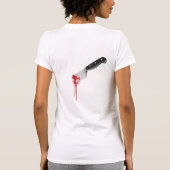 Achterin bedwelmen t-shirt (Achterkant)