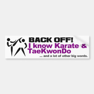 Achterkant bumpersticker