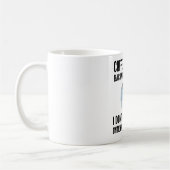 Achterkant koffie is effoc - dog koffiemok (Links)