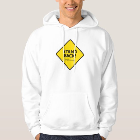 Achterkant (pap's koken) hoodie (Voorkant)